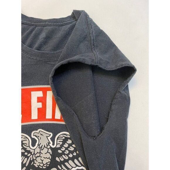 Five Finger Death Punch Graphic T-shirt Men Medium Black Music Sleeveless - Picture 5 of 8